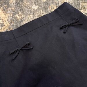 LC Lauren Conrad NWT Navy Blue Bow Skirt